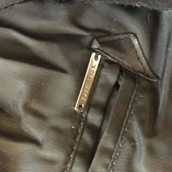 Diesel Wool and Nylon Bomber jacket Sz M - Picture 8 of 10